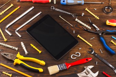 büyük inşaat araçları kümesi