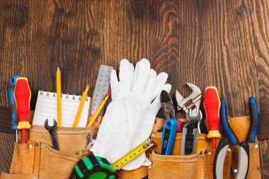 İnşaat aletleri seti