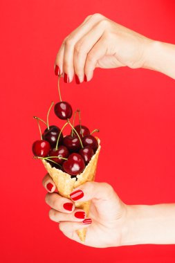 Gözleme Kupası kiraz el ile