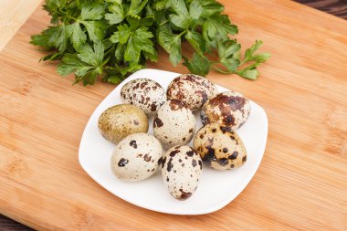 Resim bıldırcın yumurtası