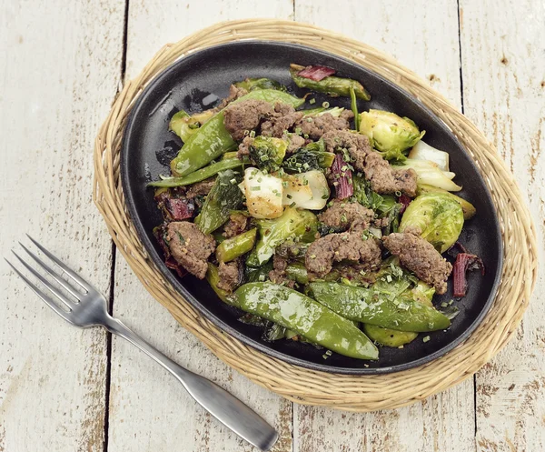 Carne de vacuno y verduras —  Fotos de Stock