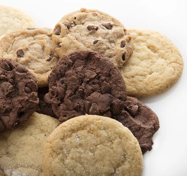 Pila de galletas mixtas —  Fotos de Stock