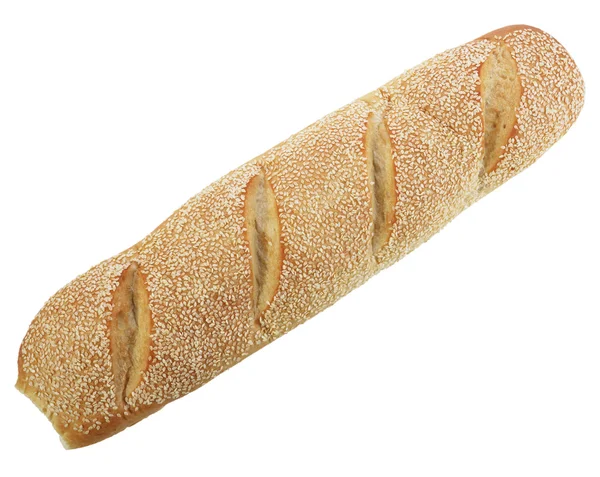 Brood van brood met sesamzaadjes — Stockfoto