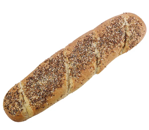 Brood van brood met zaden en specerijen — Stockfoto