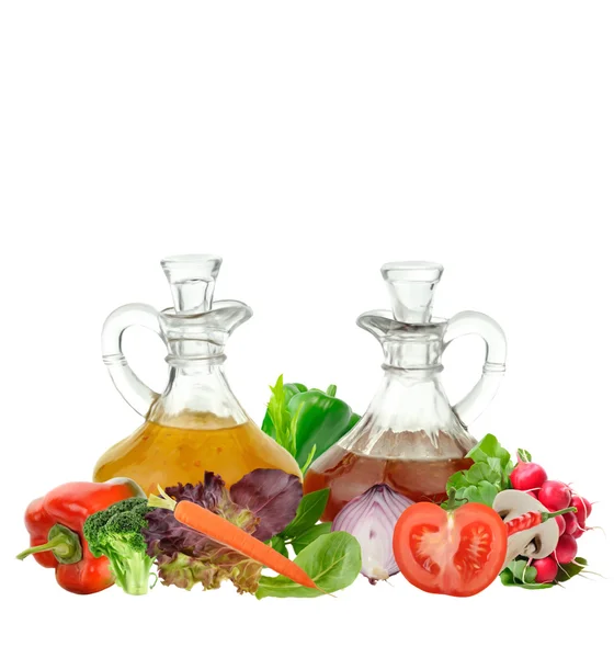 Salát ingredience — Stock fotografie