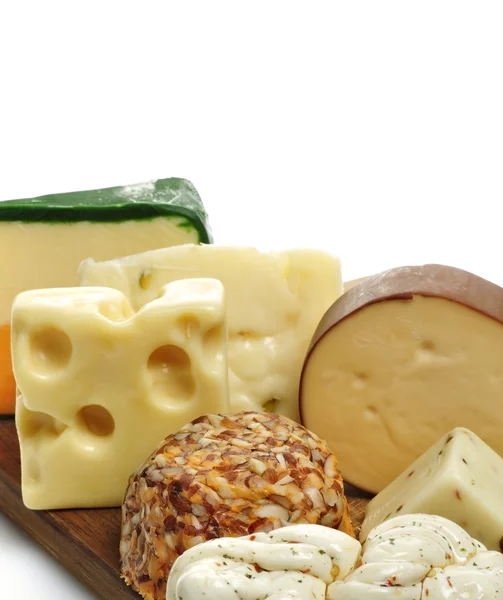 Cheese Slices — Stock Photo, Image