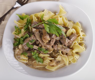 Sığır Stroganoff.