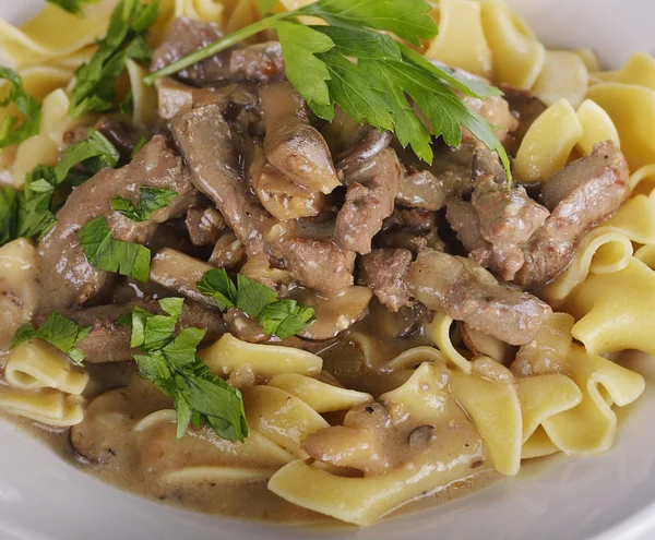 Wołowina Stroganoff — Zdjęcie stockowe