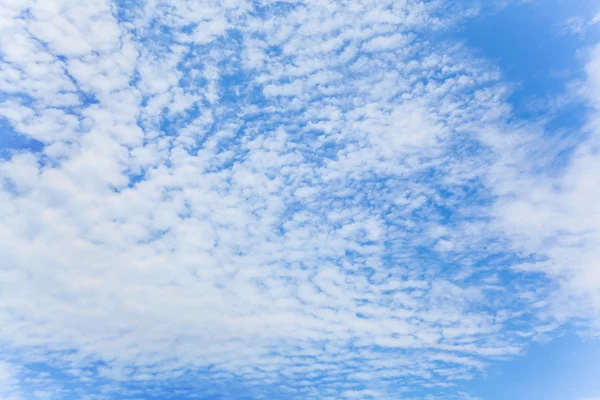 Cloudy sky and clear sky clouds background — Stock Photo, Image