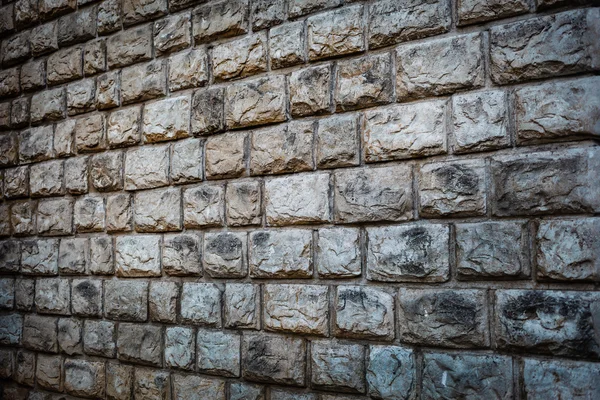 Big brick wall grunge background — Stock Photo, Image