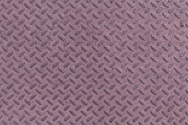 Metall nahtloser Stahl Diamantplatte Textur Muster Hintergrund — Stockfoto
