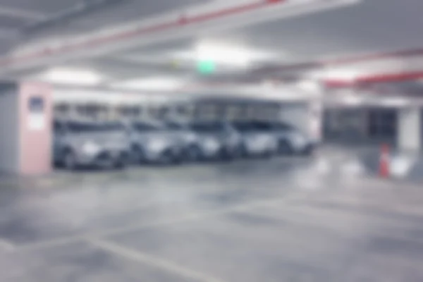 Fond flou abstrait de l'espace vide ou vide du parking — Photo