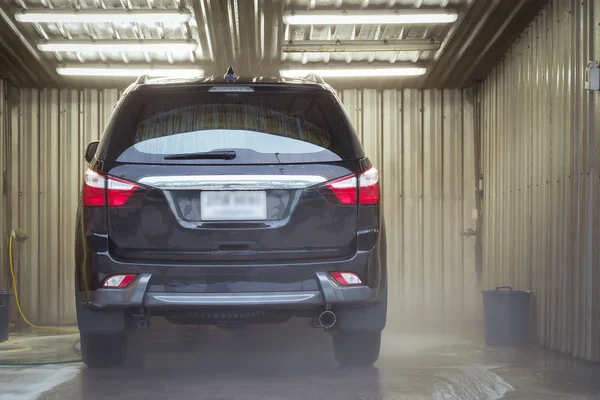 Auto zorg voor wassen en schoonmaken business service plaats voor custom — Stockfoto