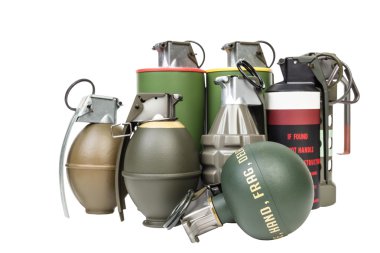 All explosives, weapon army,standard timed fuze, hand grenade on
