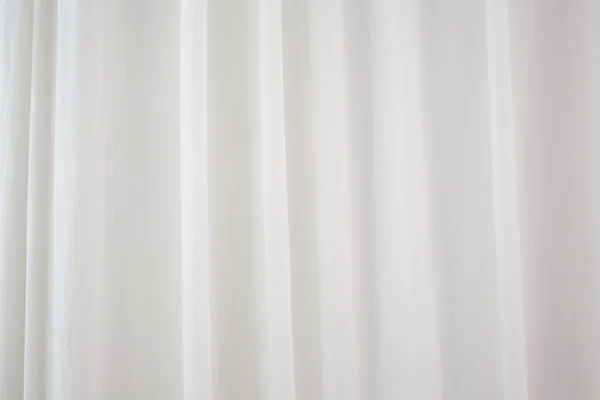 Luxury sweet white curtain — Stock Photo, Image