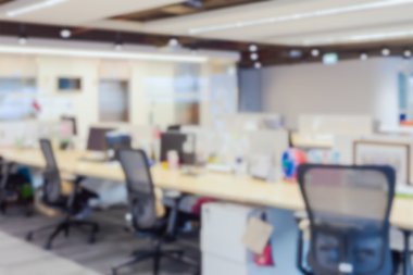 soyut office bilgisayar ile arka plan bulanıklık