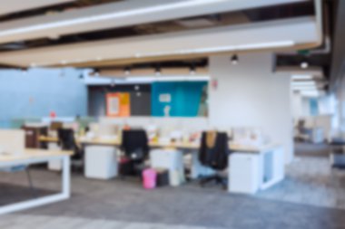 soyut office bilgisayar ile arka plan bulanıklık