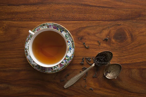 Tea, kínai porcelán — Stock Fotó