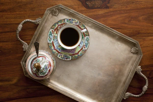 Coffee cup on table — Stock Photo, Image