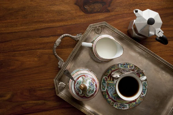 Coffee cup on table — Stock Photo, Image