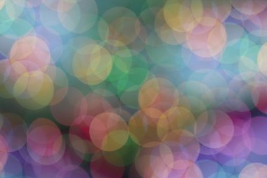 renkli bokeh arkaplanı