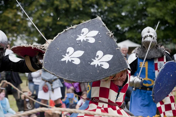 Knights tournament in LIW — Stock Photo, Image