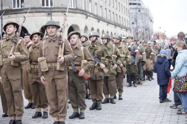 WARSAW, POLAND, AUGUST 30: Unidentified Carnival dancer on the parade on Warsaw Multicultural Street Parade on August 30, 2015 in Warsaw, Poland.