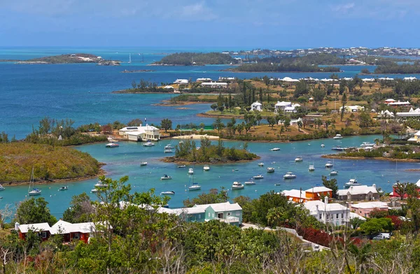 View of Bermuda tropical landscape. — Stock Photo, Image