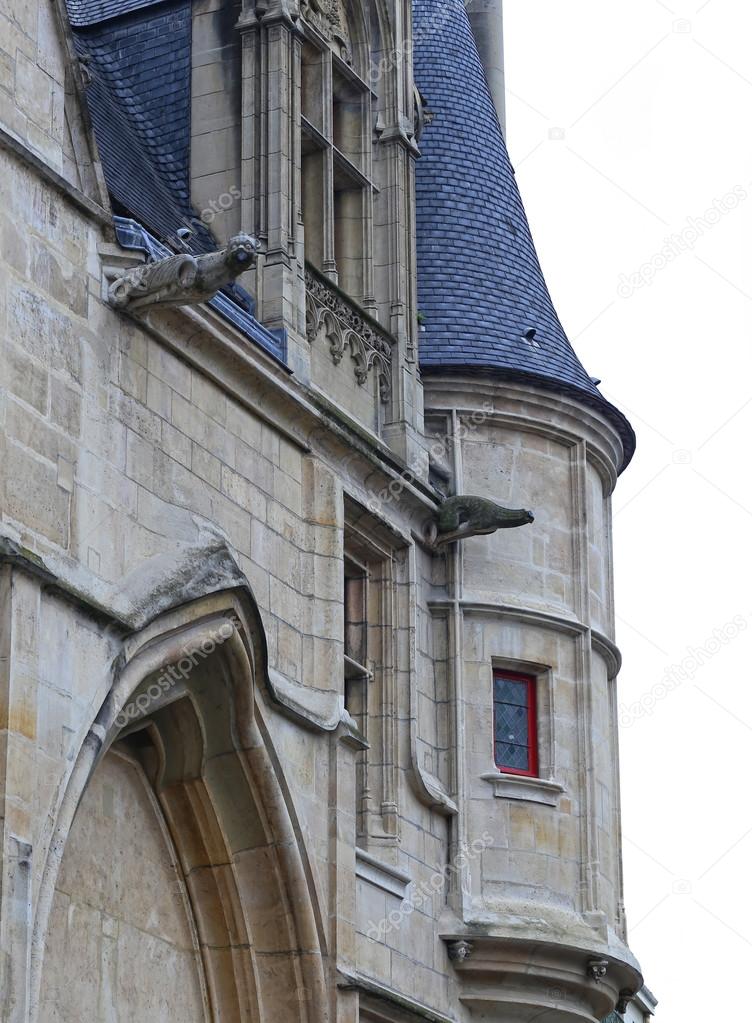 Detail of Notre dame Cathedral.
