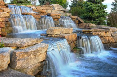 güzel bir şelale park, toronto, Kanada.