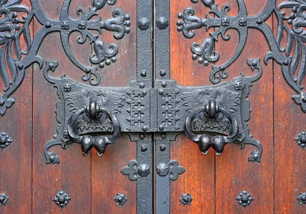 Cathedral of St. John the Divine gate — Stock Photo, Image