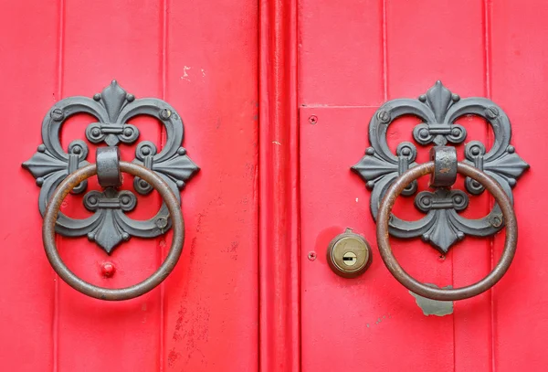 Antique door knockers — Stock Photo, Image