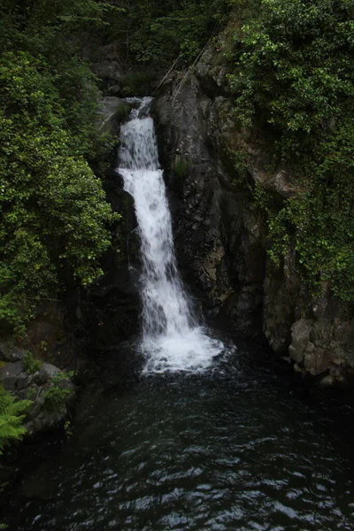 Водопад Siera Gredos Природный Пейзаж — стоковое фото