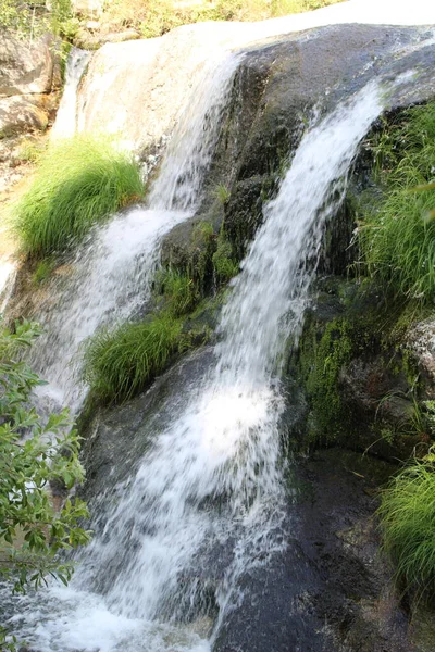 Cascada Siera Gredos Paisaje Natural — Foto de Stock