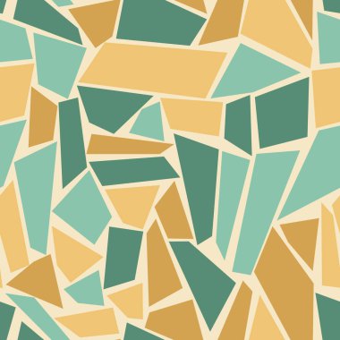 Farklı şekillerde, boyutlarda ve renklerde dörtgenler. Herhangi bir kullanım için kusursuz desen.