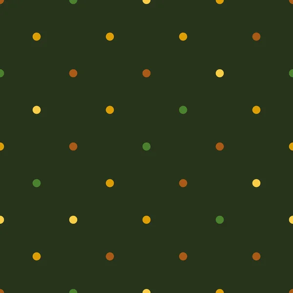 Bright Small Polka Dots Dark Background Seamless Pattern Design Fabrics — Stock Photo, Image