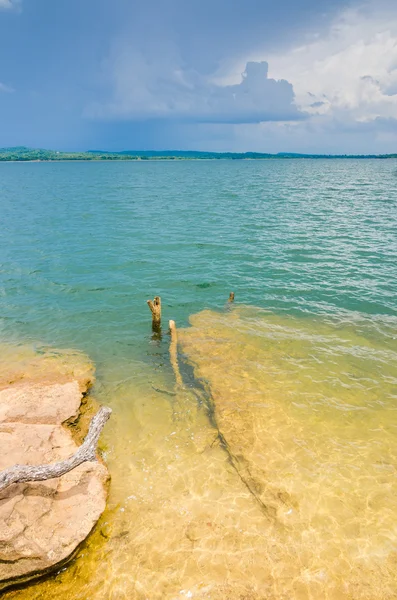 Water and sky in the Reservoir — Stock Photo, Image