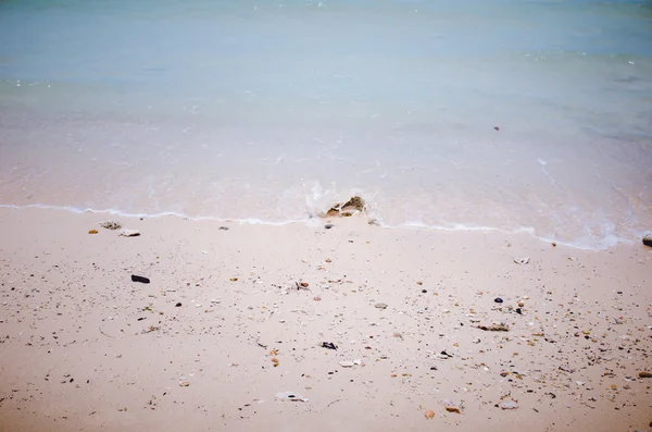 Stranden och blå havet vintage — Stockfoto