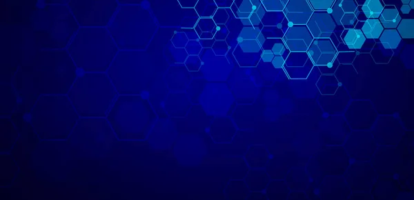 Soyut tıbbi geçmiş ve bilim konsepti.