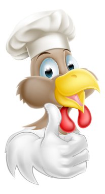 Çizgi film tavuk Cook
