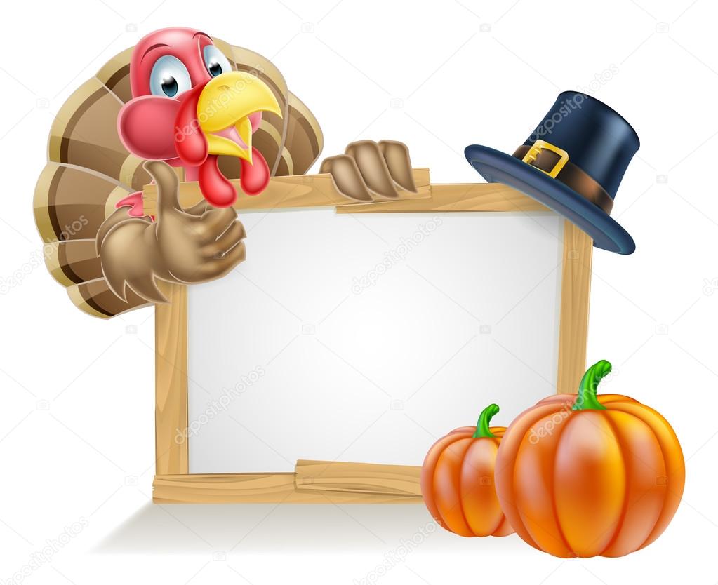 Thanksgiving Sign Illustration