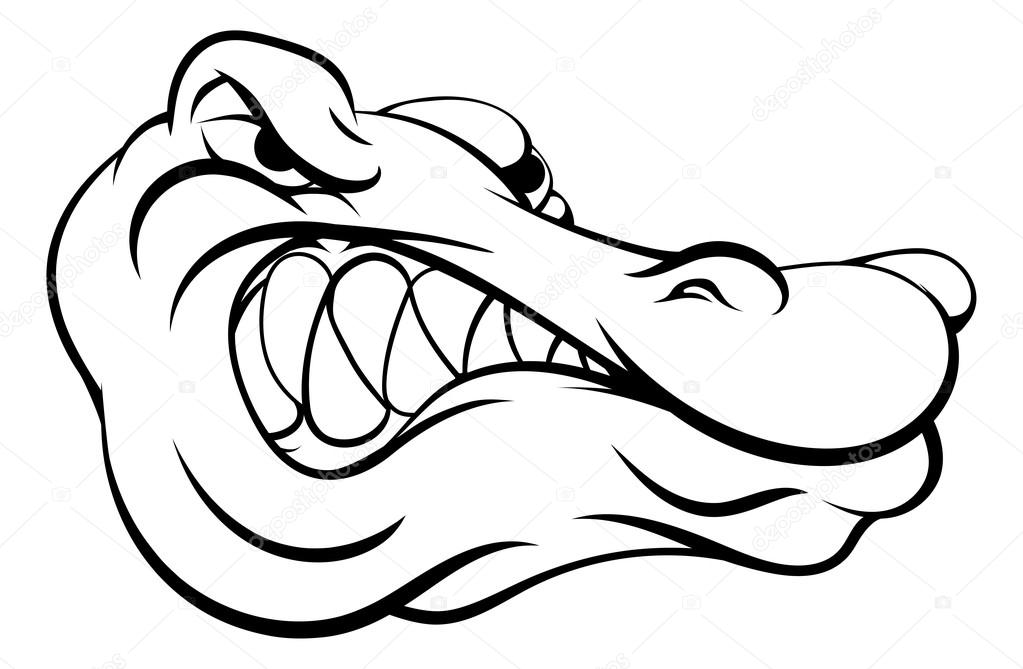 Alligator or crocodile mascot Stock Vector Image by ©Krisdog #118765062 Alligator or crocodile mascot Stock Vector Image by ©Krisdog #118765062