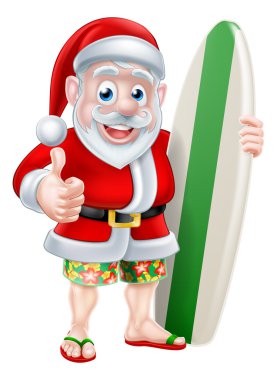 Sörf Noel Baba çizgi film