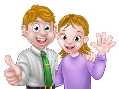 Çizgi film Çift Karakterleri