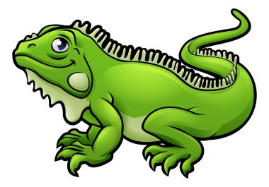 Iguana Kertenkele Çizgi Filmi Karakteri
