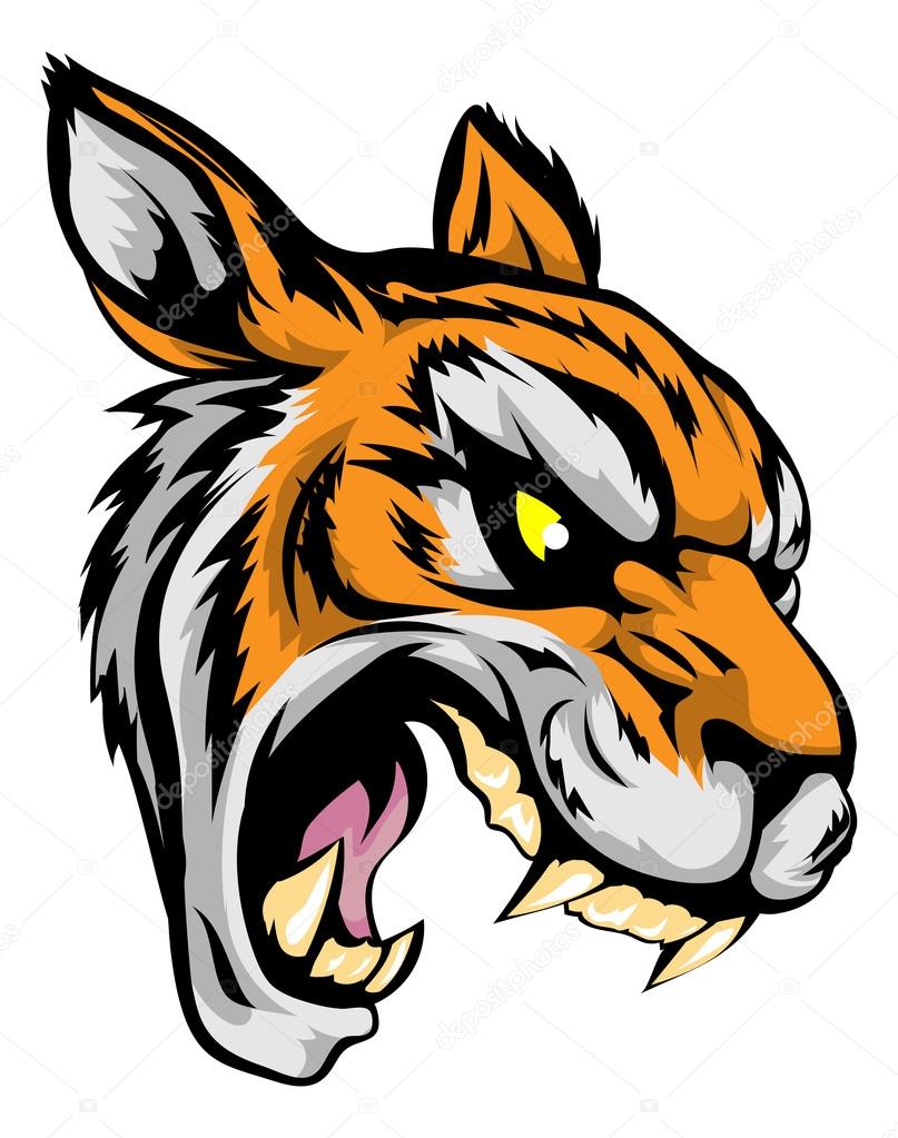 Tiger mascot character