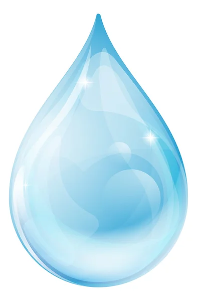 Gota de agua — Vector de stock