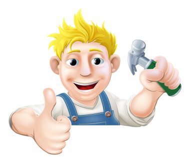 Çekiç adam işareti Yaşasın