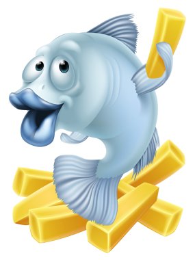 Balık ve Cips Çizgi Filmi
