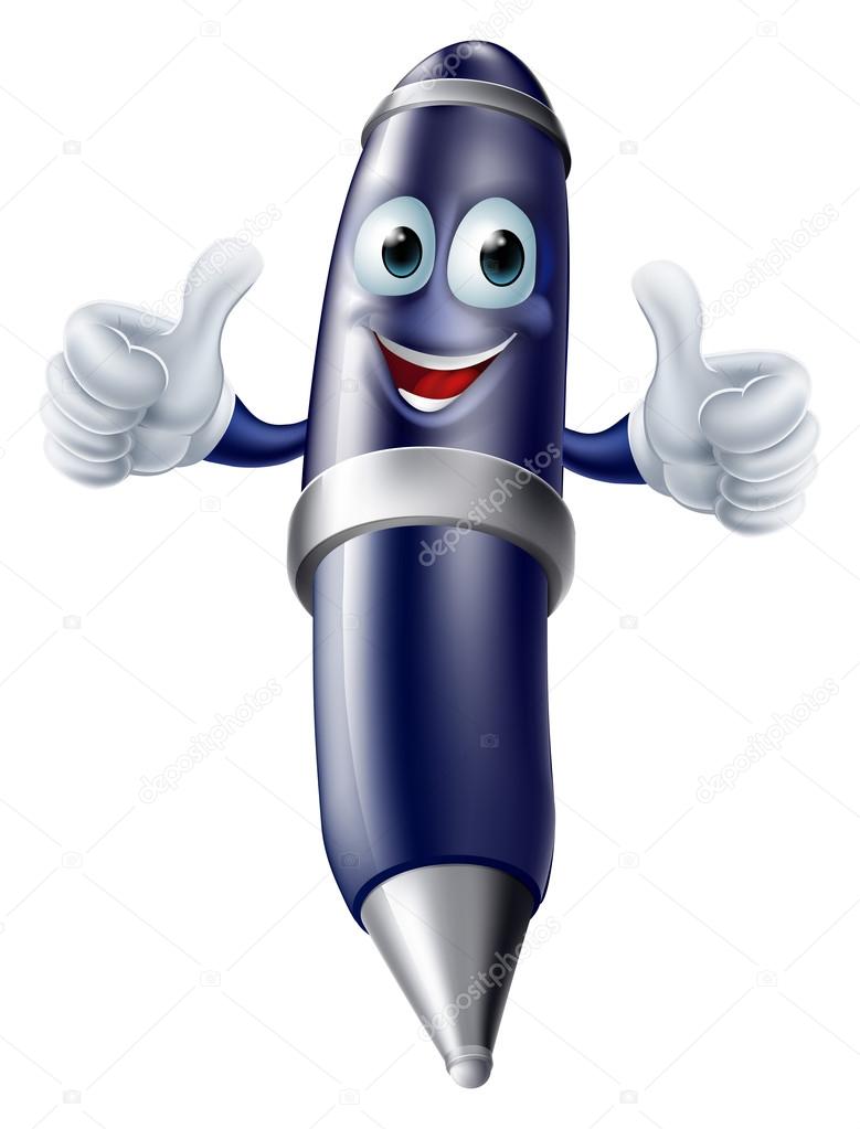 Cartoon pen character Stock Vector Image by ©Krisdog #78863068 Cartoon pen character Stock Vector Image by ©Krisdog #78863068